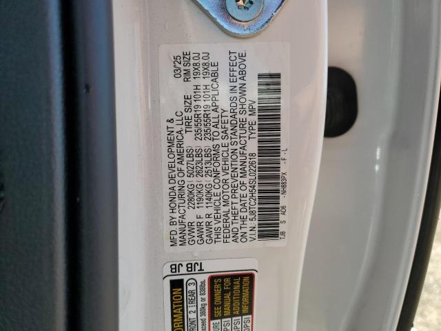 2025 ACURA RDX TECHNO 5J8TC2H54SL022618