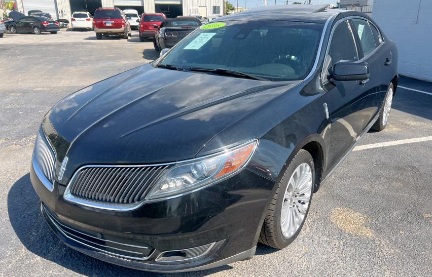 LINCOLN MKS 2015 black sedan 4d gas 1LNHL9DK7FG602531 photo #3