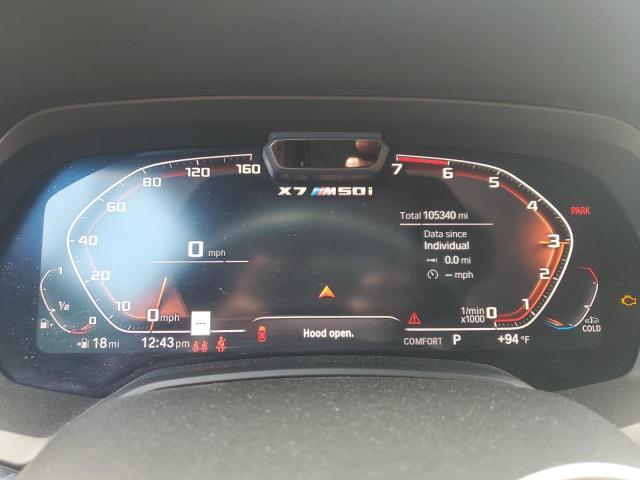 2020 BMW X7 M50I 5UXCX6C03L9B51715