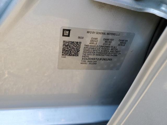 2018 CHEVROLET MALIBU LT #3261296887