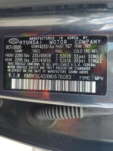 2021 HYUNDAI KONA ULTIMATE KM8K5CA5XMU676083