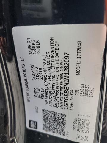 2021 GMC CANYON ELEVATION 1GTG5BEN1M1282097