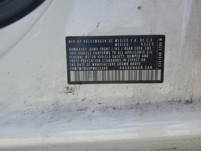 2023 VOLKSWAGEN JETTA SE - 3VW7M7BU0PM022340