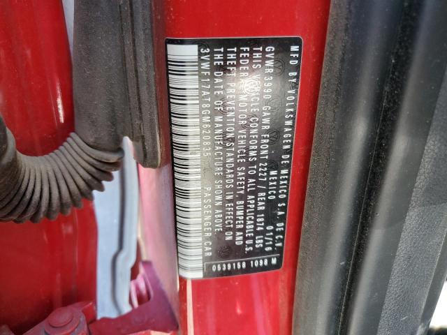 2016 VOLKSWAGEN BEETLE 1.8 3VWF17AT8GM620835