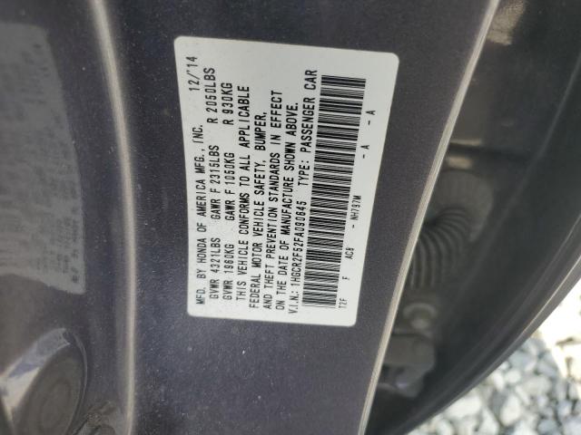 2015 HONDA ACCORD SPO 1HGCR2F52FA090645