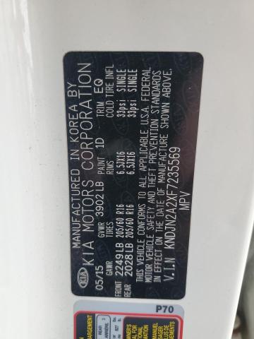 2015 KIA SOUL KNDJN2A2XF7235569