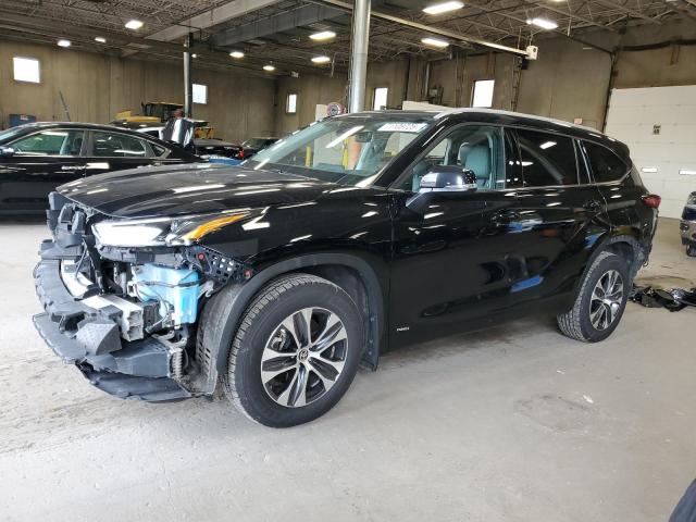 2022 TOYOTA HIGHLANDER HYBRID XLE 5TDGBRCH3NS548268