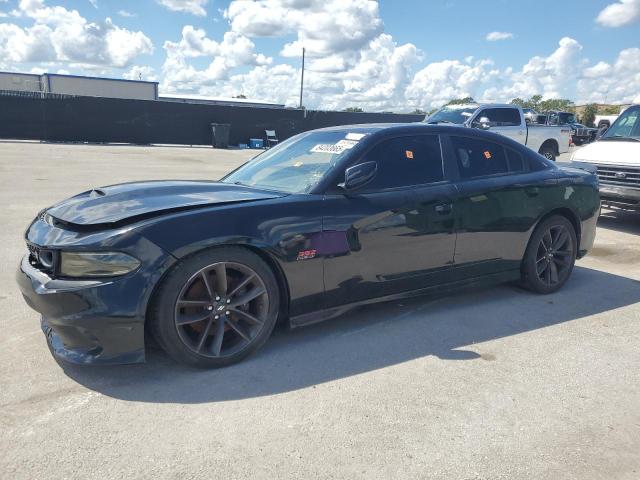 DODGE CHARGER SC 2019 black  gas 2C3CDXGJ6KH748568 photo #1