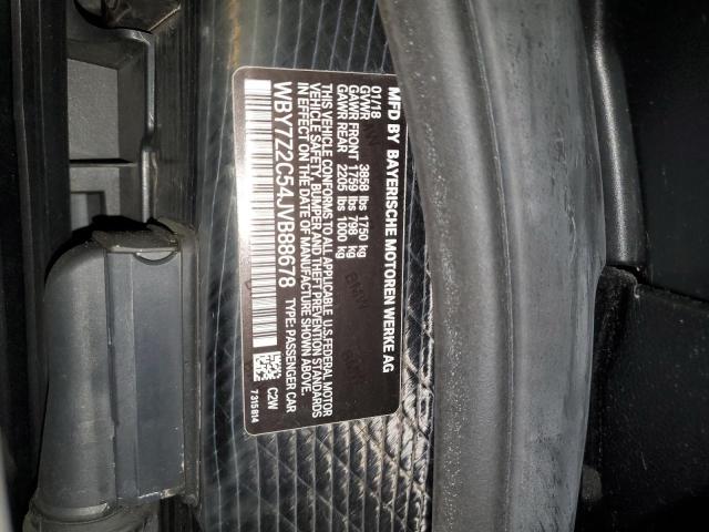 2018 BMW I3 BEV WBY7Z2C54JVB88678
