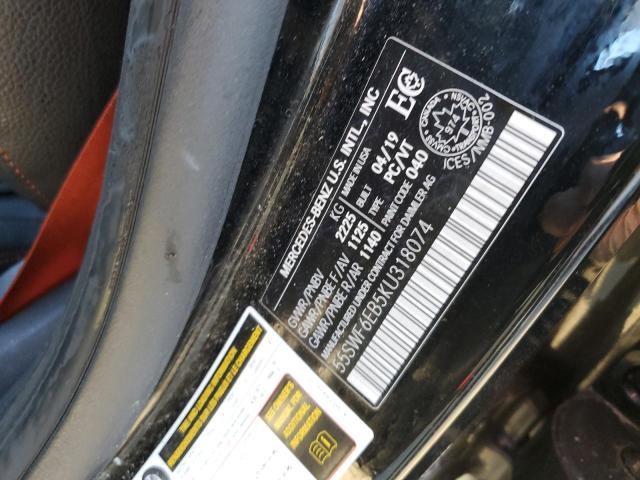 2019 MERCEDES-BENZ C 43 AMG 55SWF6EB5KU318074