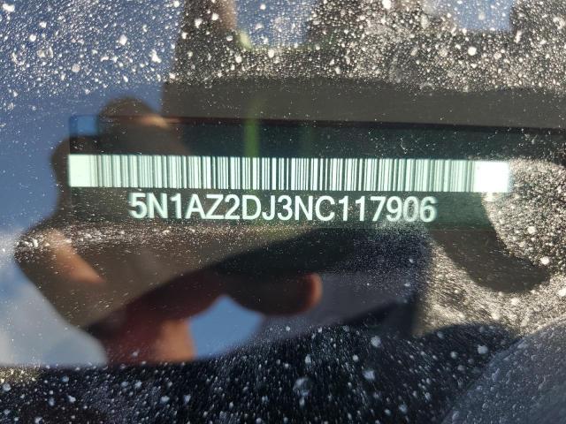 2022 NISSAN MURANO PLA 5N1AZ2DJ3NC117906