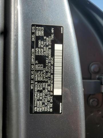 2016 VOLVO XC90 T6 YV4A22PM5G1060439