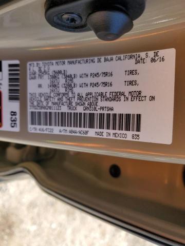 2016 TOYOTA TACOMA DOU 3TMDZ5BN8GM011123