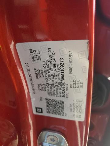 2021 CHEVROLET COLORADO Z 1GCGTDEN6M1109273
