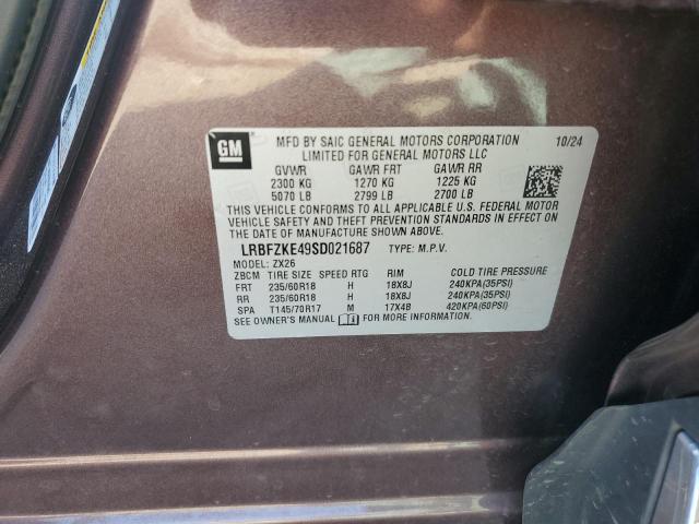 2025 BUICK ENVISION P - LRBFZKE49SD021687