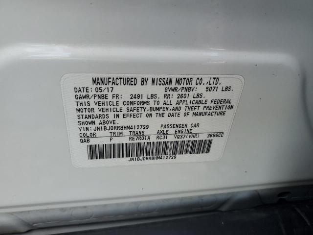 2017 INFINITI QX50 JN1BJ0RR8HM412729