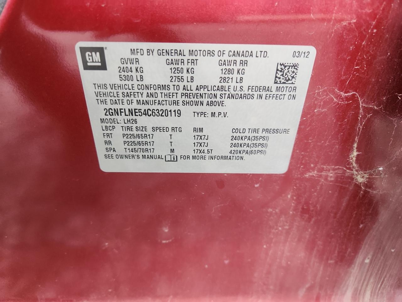 CHEVROLET EQUINOX LT