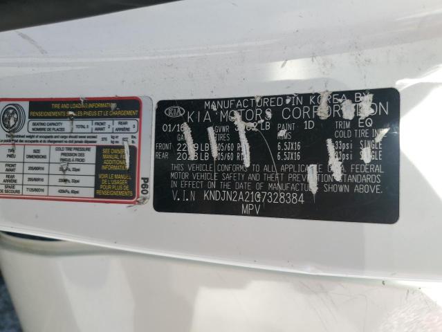 2016 KIA SOUL KNDJN2A21G7328384