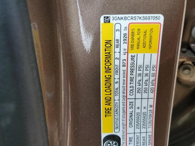2019 CHEVROLET BLAZER 2LT 3GNKBCRS7KS697050