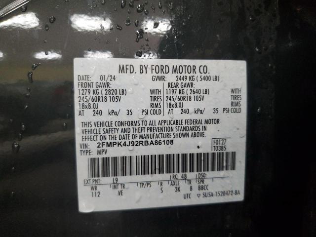 2024 FORD EDGE SEL #3290292224