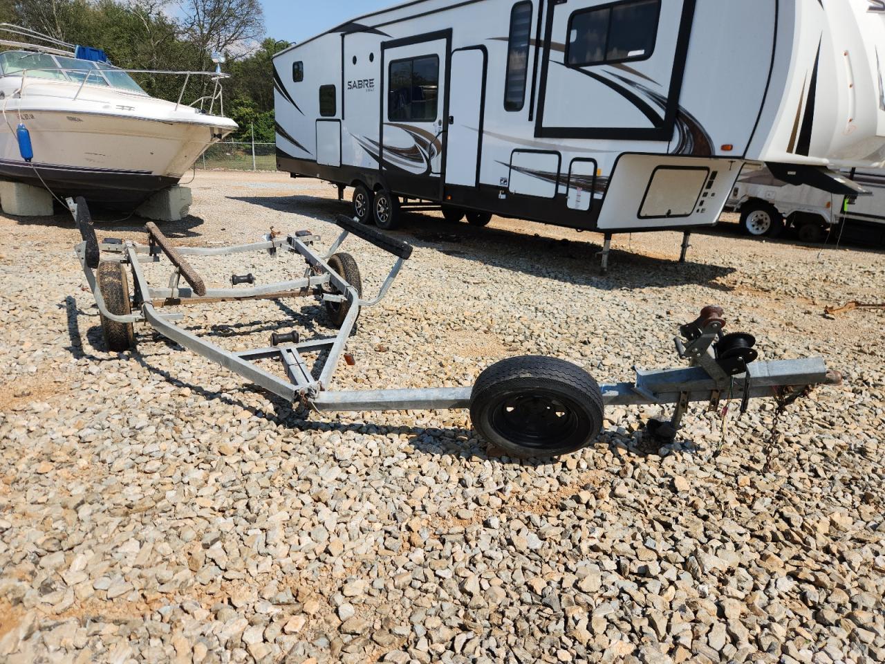Lot #3271620346 1986 GATOR BOAT TRAILER