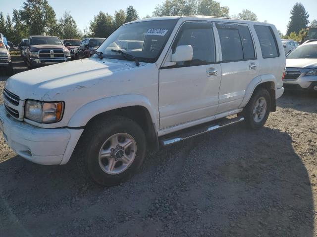 ISUZU TROOPER 2001 white  gas JACDJ58X317J19049 photo #1