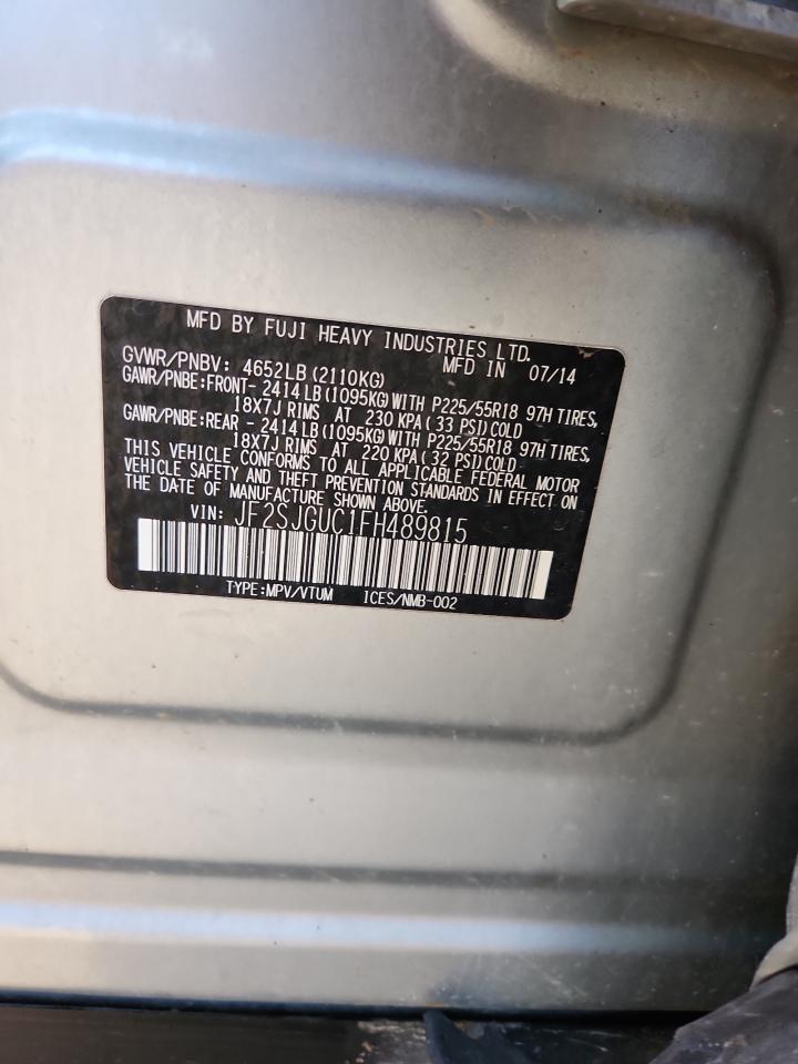 SUBARU FORESTER 2.0XT TOURING