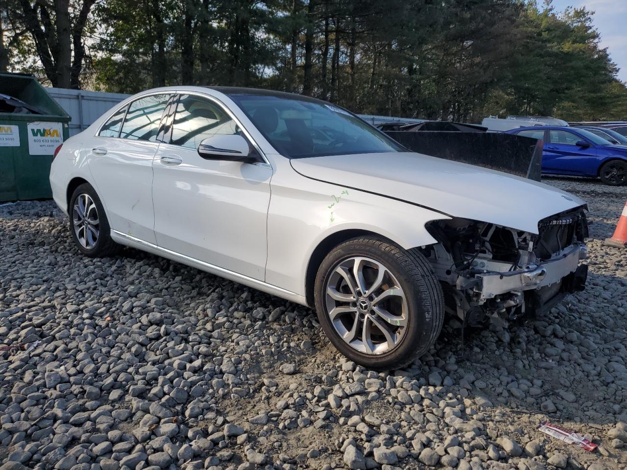 Lot #3312662158 2017 MERCEDES-BENZ C 300 4MAT
