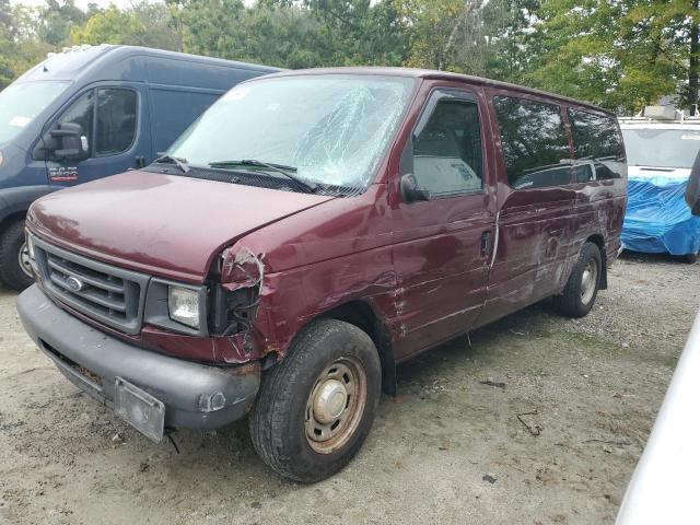 FORD ECONOLINE 2004 burgundy sports v gas 1FMRE11W14HB01293 photo #1
