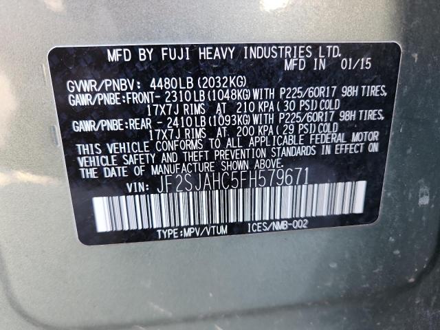 2015 SUBARU FORESTER 2.5I LIMITED JF2SJAHC5FH579671