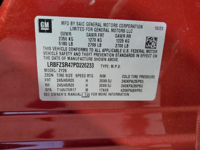 2023 BUICK ENVISION A LRBFZSR47PD226233