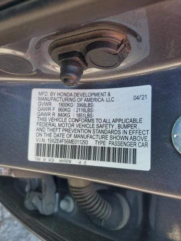 2021 HONDA INSIGHT EX 19XZE4F56ME011293