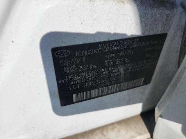 2019 HYUNDAI SONATA SE - 5NPE24AF7KH743545