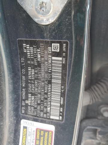2018 HONDA CLARITY TO JHMZC5F35JC014844