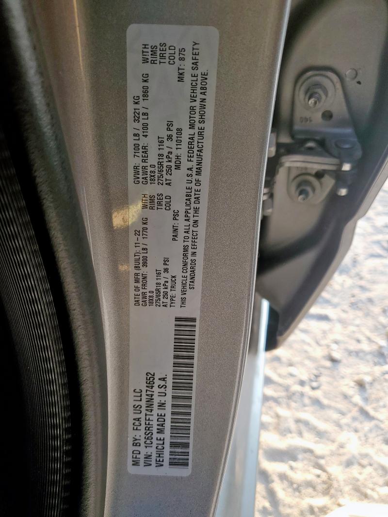 2022 RAM 1500 BIG H #3245987179