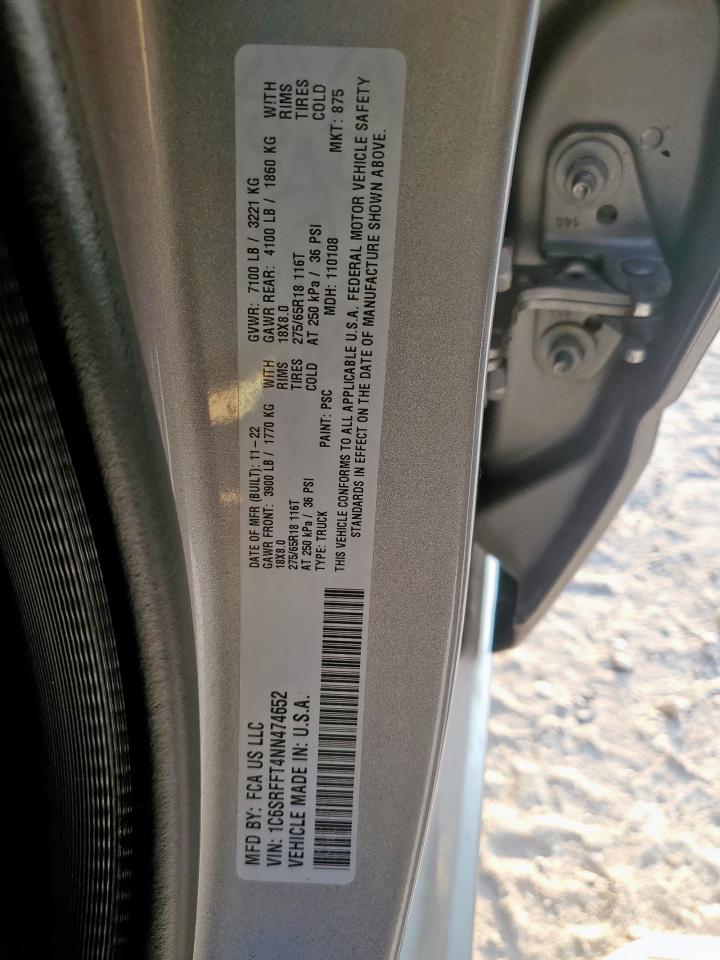 RAM 1500 BIG HORN/LONE STAR