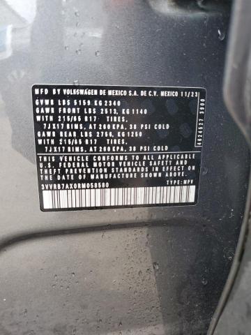 2024 VOLKSWAGEN TIGUAN S - 3VVRB7AX0RM058580