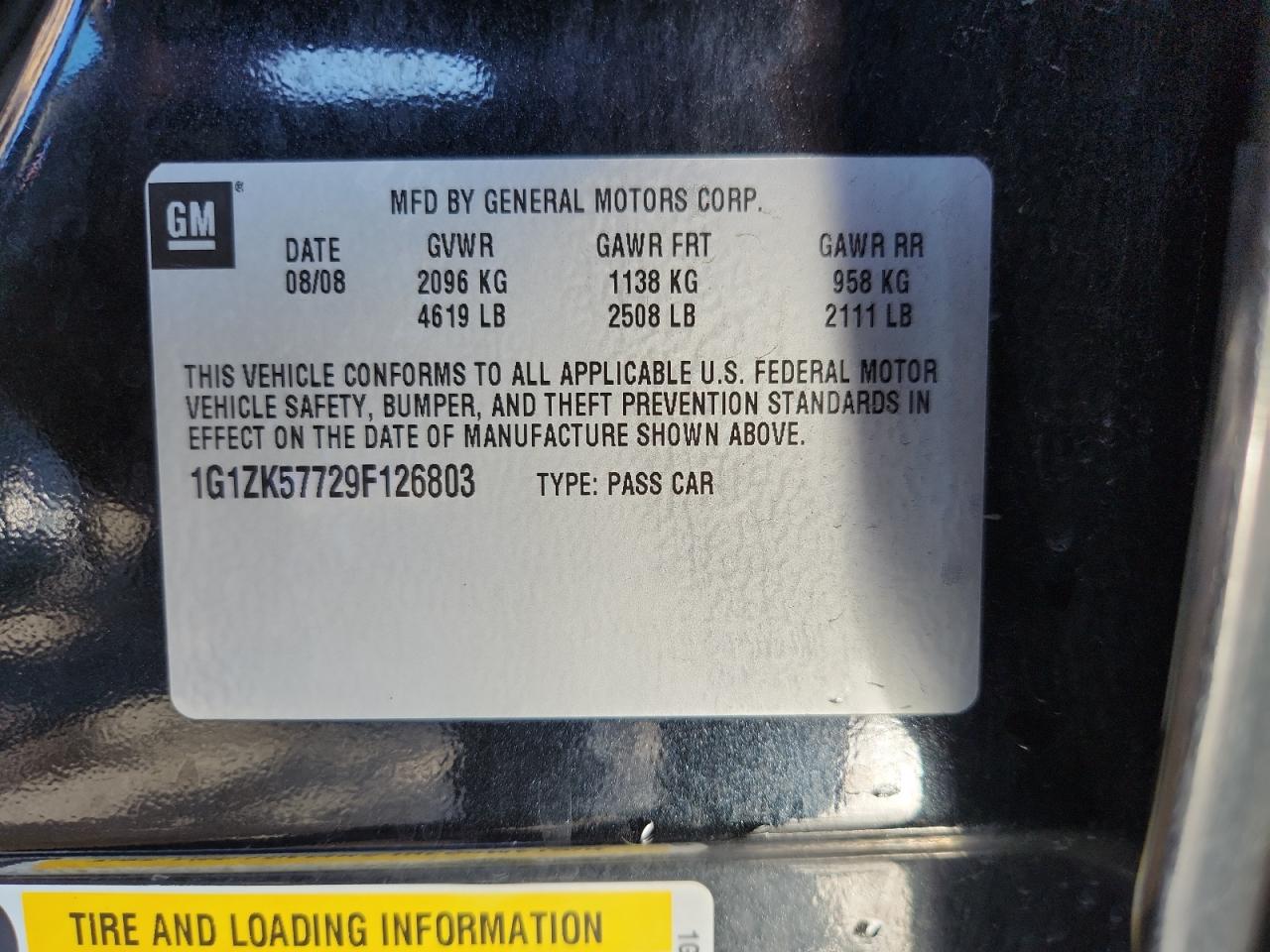 Lot #3268648920 2009 CHEVROLET MALIBU LTZ