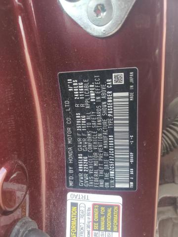 2018 HONDA CLARITY TO JHMZC5F37JC018698