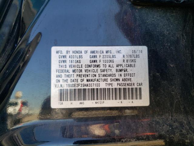 2017 ACURA ILX BASE W 19UDE2F35HA007100