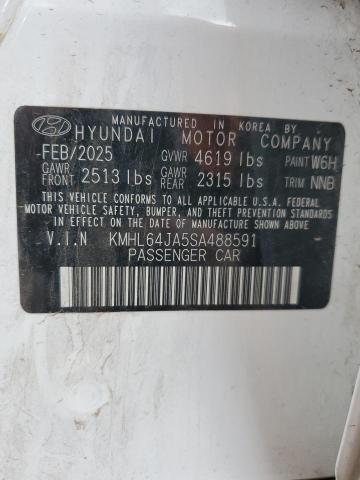 2025 HYUNDAI SONATA SEL KMHL64JA5SA488591