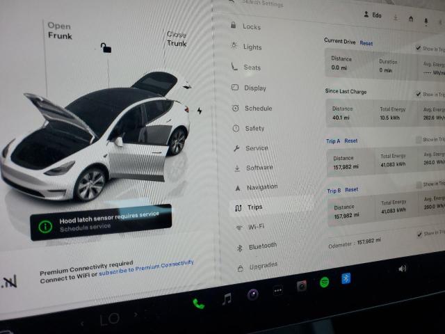 2022 TESLA MODEL Y 7SAYGDEE6NF428564