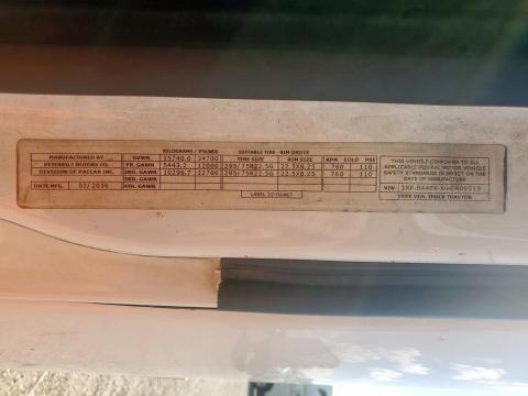 2017 PETERBILT TRACTOR 579 #3310749740