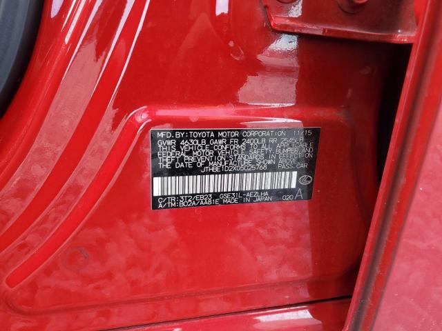 2016 LEXUS IS 350 JTHBE1D2XG5025768