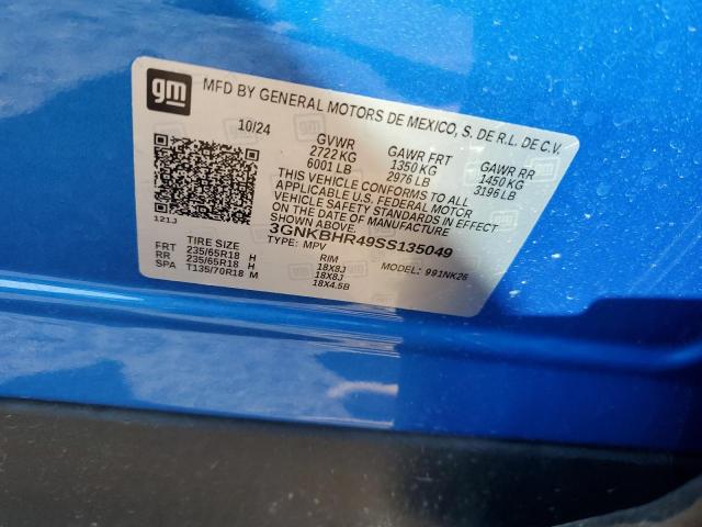 2025 CHEVROLET BLAZER 2LT #3287697005