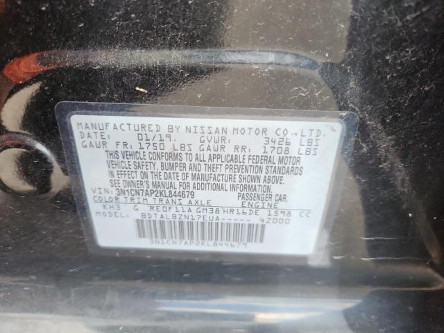 2019 NISSAN VERSA S 3N1CN7AP2KL844679