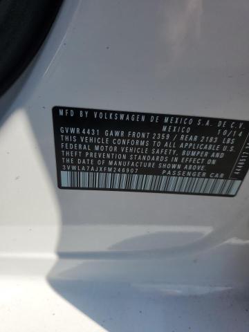 2015 VOLKSWAGEN JETTA TDI 3VWLA7AJXFM246907