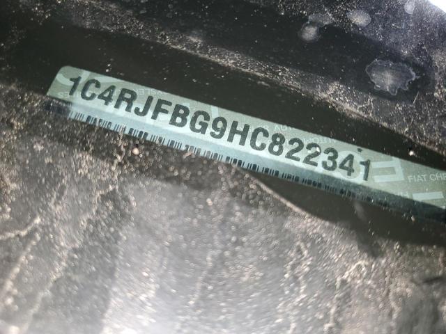 2017 JEEP GRAND CHER - 1C4RJFBG9HC822341