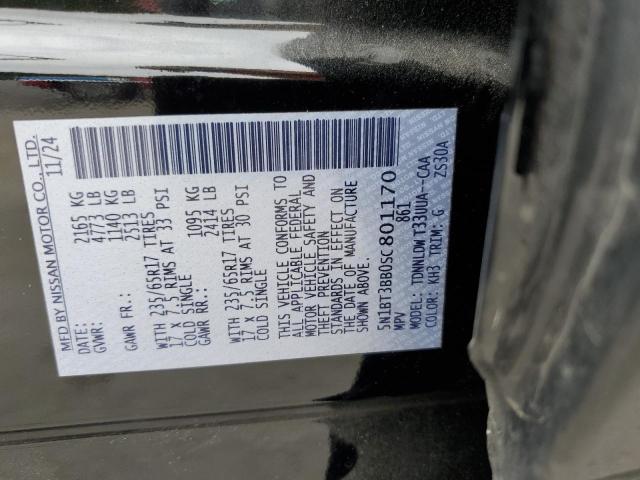 2025 NISSAN ROGUE SV 5N1BT3BB0SC801170