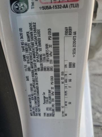 2016 FORD FIESTA S 3FADP4AJ4GM138682